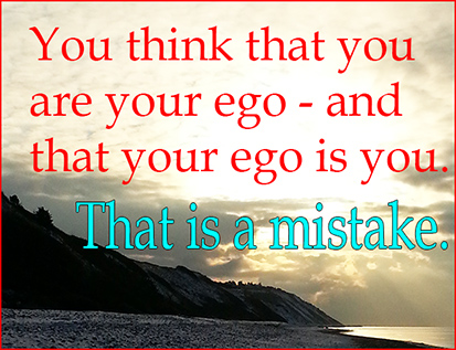 you are not your ego