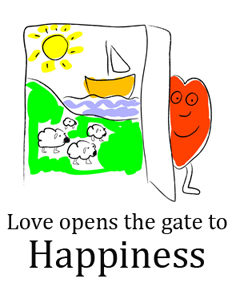 sweet love sayings love opens the gate to happiness