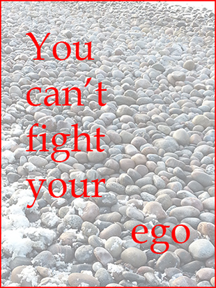 why you can't fight your ego