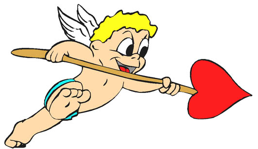 cupid graphics aggressive cupid love heart