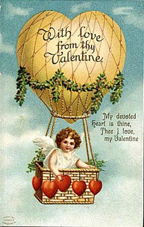 old air balloon from valentine