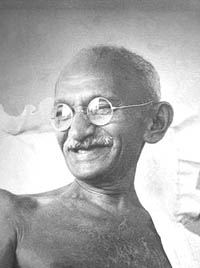 Mahatma Gandhi photo 1942